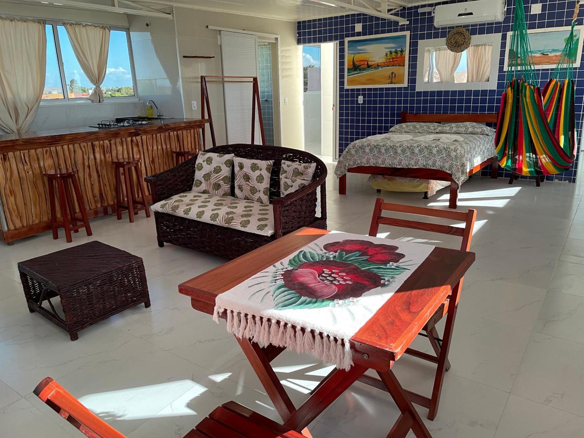 פראקורו Flat Com Varanda E Vista Mar מראה חיצוני תמונה